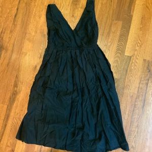 GAP V-Neck Black Dress